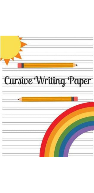 Cursive Writing Paper