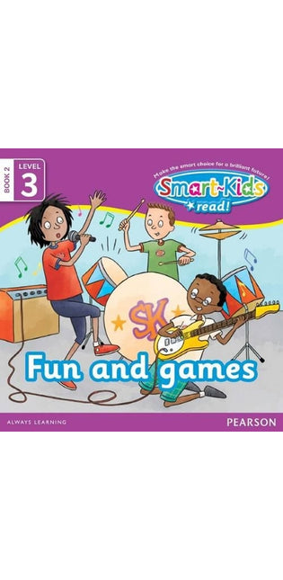 Smart-Kids Read! Level 3 Book 2: Fun and games