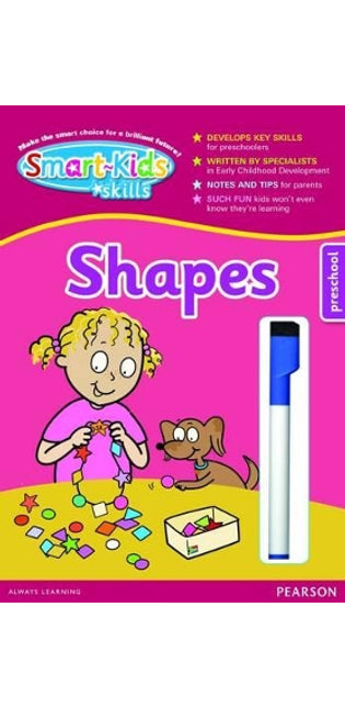 Smart-Kids Skills Write and Wipe: Shapes (Preschool): Preschool
