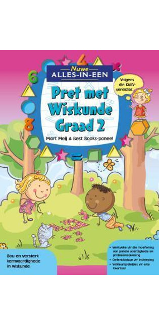 Nuwe Alles-In-Een: Graad 2 Pret met Wiskunde-Werkboek: Graad 2