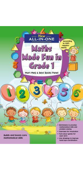 New All-In-One: Maths Made Fun in Grade 1 Workbook: Grade 1