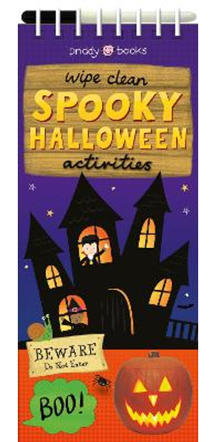 Wipe Clean Spooky Halloween