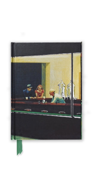 Edward Hopper: Nighthawks (Foiled Journal)