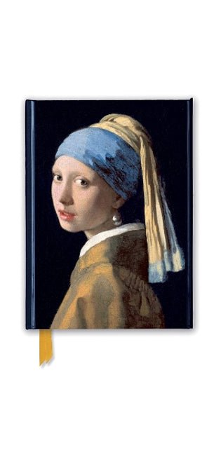 Johannes Vermeer: Girl with a Pearl Earring (Foiled Journal)
