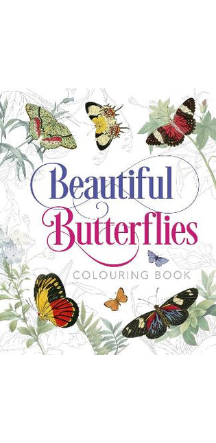 Beautiful Butterflies Colouring Book