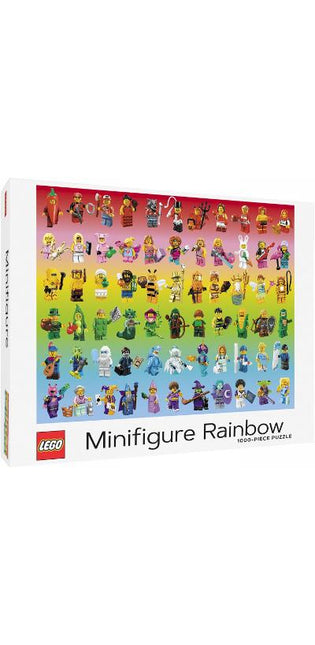LEGO Minifigure Rainbow 1000-Piece Puzzle