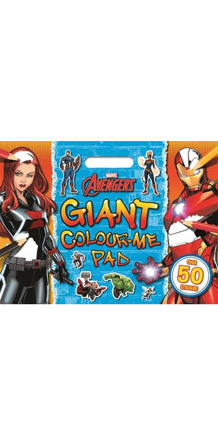 Marvel Avengers: Giant Colour Me Pad