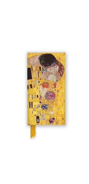Gustav Klimt: The Kiss (Foiled Slimline Journal)