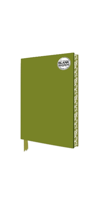 Sage Green Blank Artisan Notebook (Flame Tree Journals)