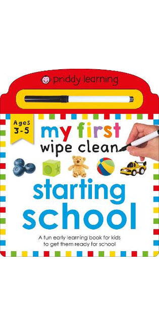 My First Wipe Clean Starting School