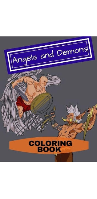 Angels and Demons Coloring Book