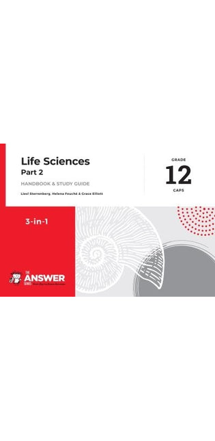 Answer Series Grade 12 life sciences 3 in 1 CAPS study guide