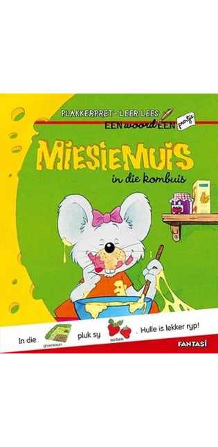 Miesiemuis in die Kombuis Plakkerboek