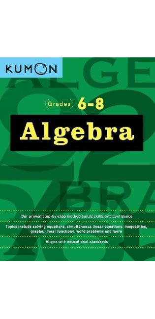 Algebra Workbook Grades 6-8