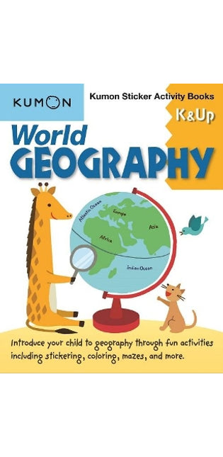 World Geography K & Up: Sticker Activity Book