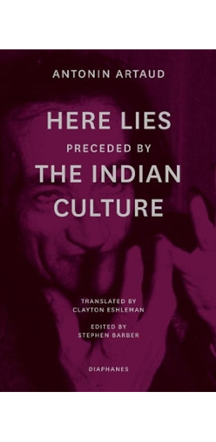 "Here Lies" preceded by "The Indian Culture"