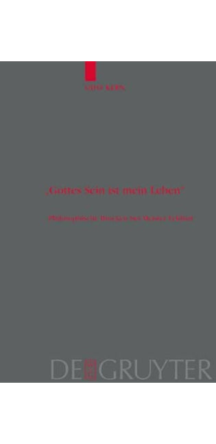 "Gottes Sein ist mein Leben"