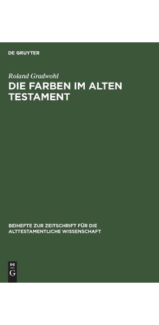 Die Farben Im Alten Testament