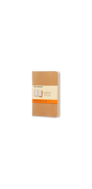 Moleskine Ruled Cahier - Kraft Cover (3 Set)