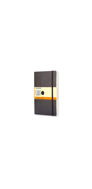 Moleskine Soft Large Ruled Notebook Black