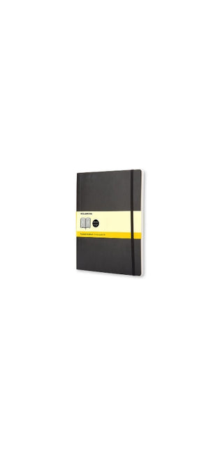 Moleskine Soft Extra Large Squared Notebook Black
