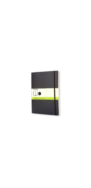 Moleskine Soft Extra Large Plain Notebook Black