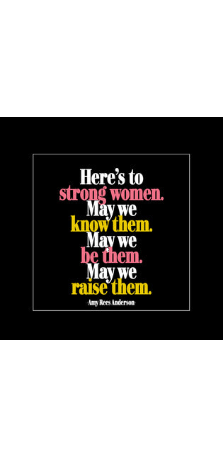 Magnet Anderson Heres To Strong Women