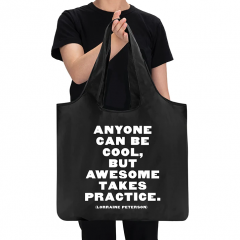 Tote Bag Peterson Anyone Can Be Cool