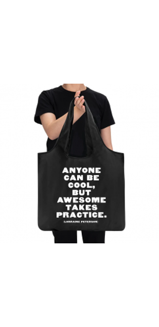 Tote Bag Peterson Anyone Can Be Cool
