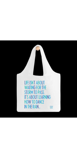 Tote Bag Greene Life Isnt About Waiting