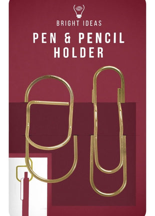Pen & Pencil Holder, Gold