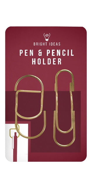 Pen & Pencil Holder, Gold