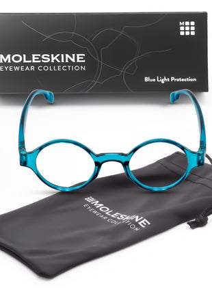 Moleskine Reader Round Blue +1.0