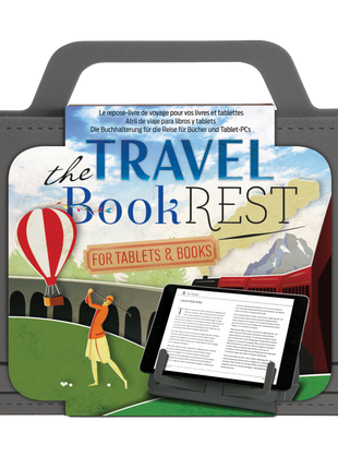 Travel Book Rest - Grey