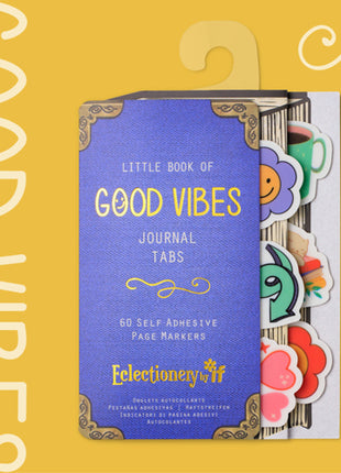 Eclectionary Journal Tabs Good Vibes