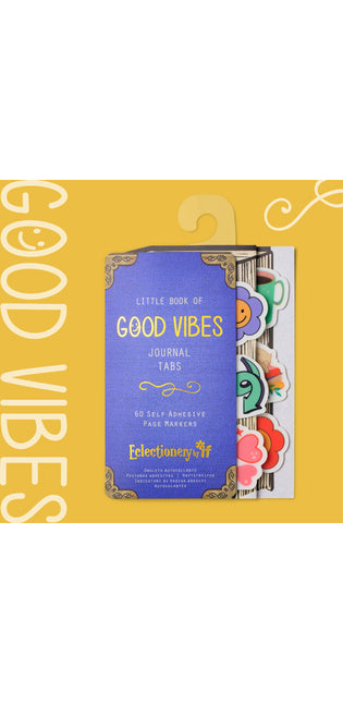 Eclectionary Journal Tabs Good Vibes
