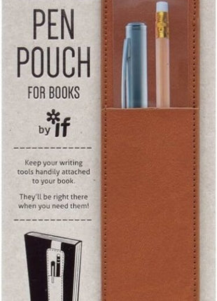 Bookaroo Pen Pouch - Brown