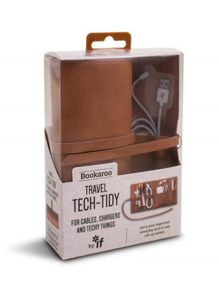 Bookaroo Tech Tidy - Brown