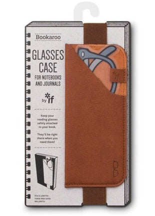 Bookaroo Glasses Case - Brown