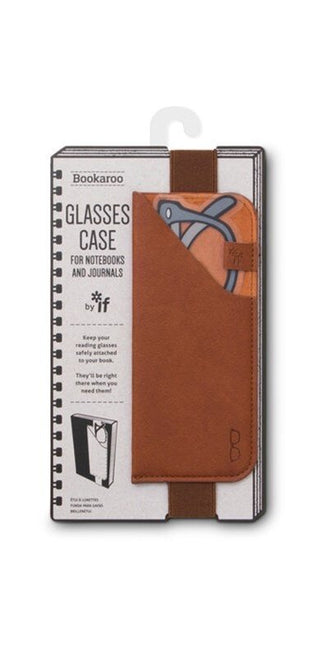 Bookaroo Glasses Case - Brown