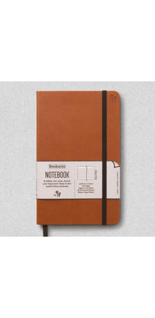 Bookaroo Notebook (A5) - Brown
