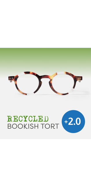 Recycled Easy Readers Tortoiseshell +2.0