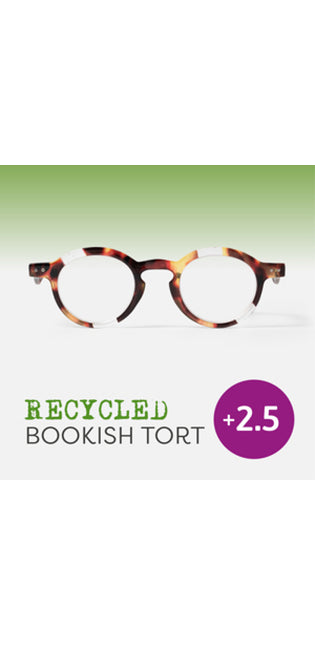 Recycled Easy Readers Tortoiseshell +2.5