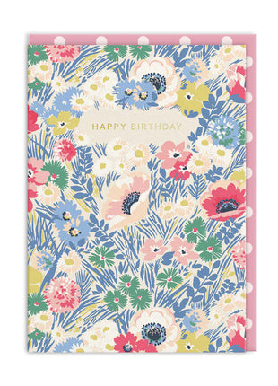 Happy Birthday Meadow Floral