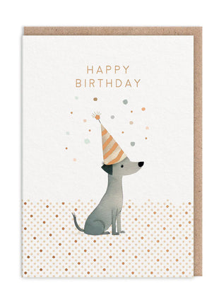 Dog Happy Birthday Card