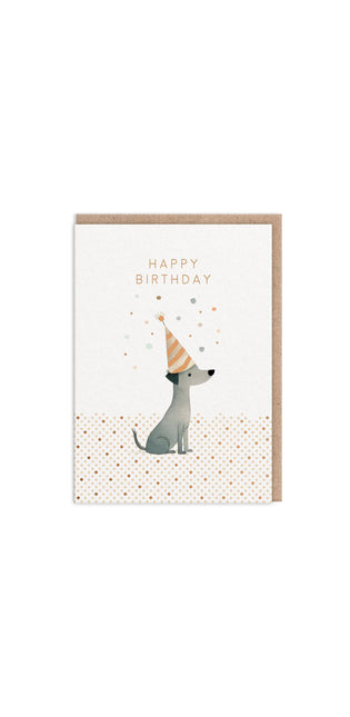 Dog Happy Birthday Card
