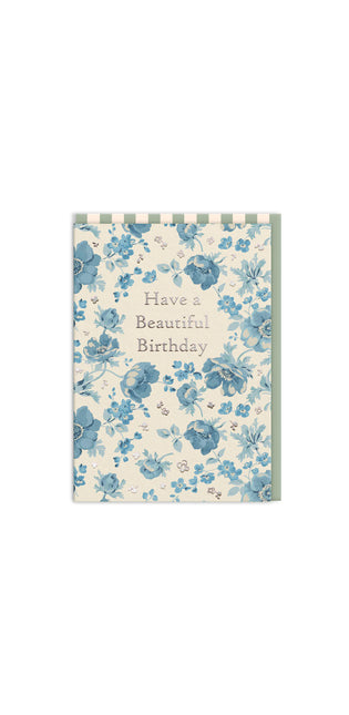 Beautiful Birthday Blue Anenome