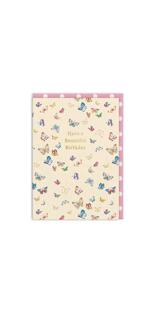 Beautiful Butterflies Birthday Card