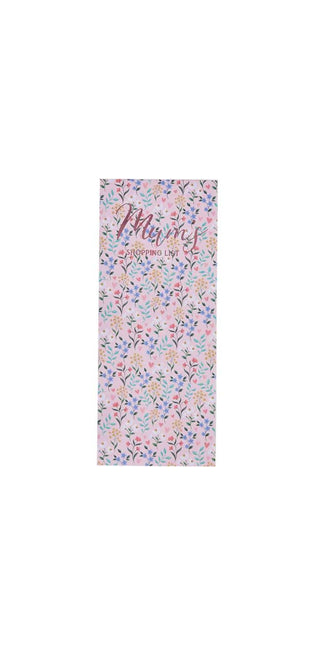Ditsy Floral Shopping List