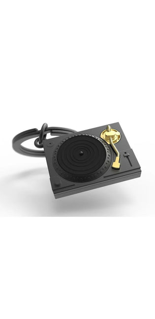 Metalmorphose Keyring - Key Fob - Record Player